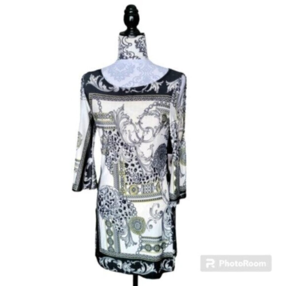 COLD Shoulder Mini Dress / Tunic Sz Small